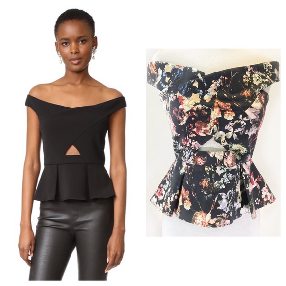 Parker Tops - ✨sold✨ parker • davina floral off shoulder top